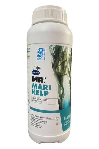 Marikelp Organik Kaynaklı Sıvı Deniz Yosunu Sıvı Yaprak Gübresi 1 Lt