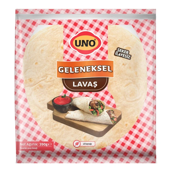 Uno Geleneksel Lavaş 25 Cm 6'lı 390 Gr x 3 Adet - 2