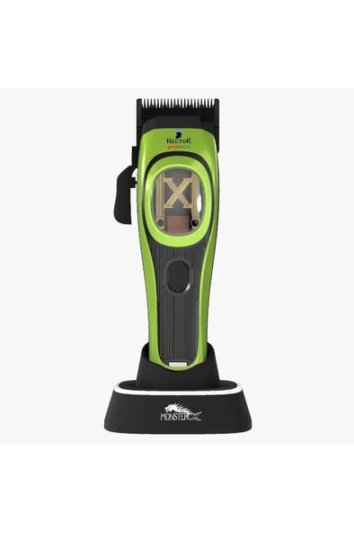 Hector MonsterX Professional Tıraş Makinesi Vector Motor Yeşil - 2