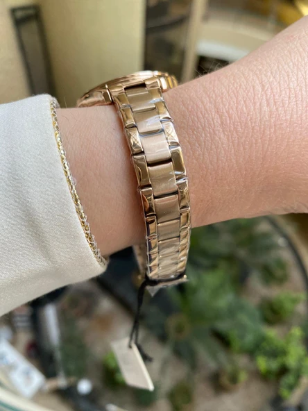 Slazenger Sl.09.2014.4.03 35 mm Rose Gold Kadın Kol Saati - 5