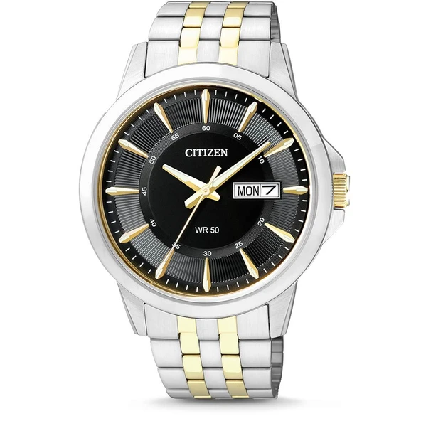 Citizen BF2018-52EE Quartz Çelik Gri Siyah Kadran 41 mm Erkek Kol Saati