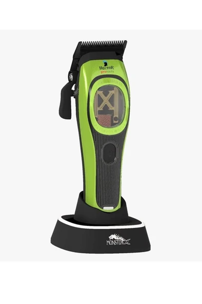 Hector MonsterX Professional Tıraş Makinesi Vector Motor Yeşil