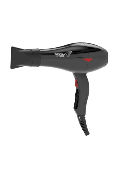 Hector Süper Tornado Profesyonel Fön Makinesi 2400 Watt Siyah