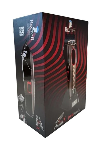 Hector Hawk X Profesyonel Saç Tıraş Makinesi Titanyum - 3