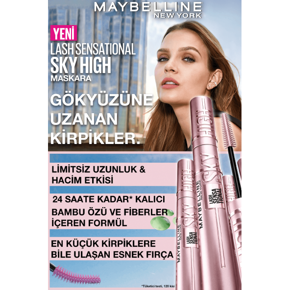 Maybelline New York Lash Sensational Sky High Maskara - 5