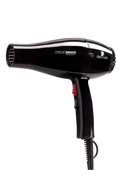 Hector Turbo 3500 Profesyonel 2400 Watt Fön Makinesi Siyah