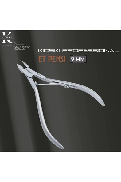 Kioski Profesyonel Kobalt Et Pensi Paslanmaz Çelik 9 mm - 2