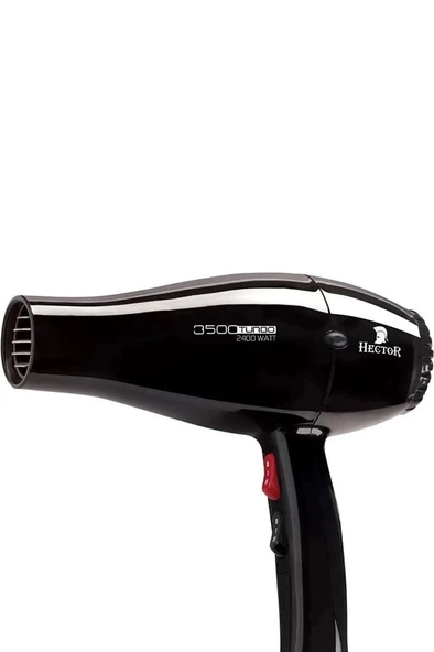 Hector Turbo 3500 Profesyonel 2400 Watt Fön Makinesi Siyah - 2