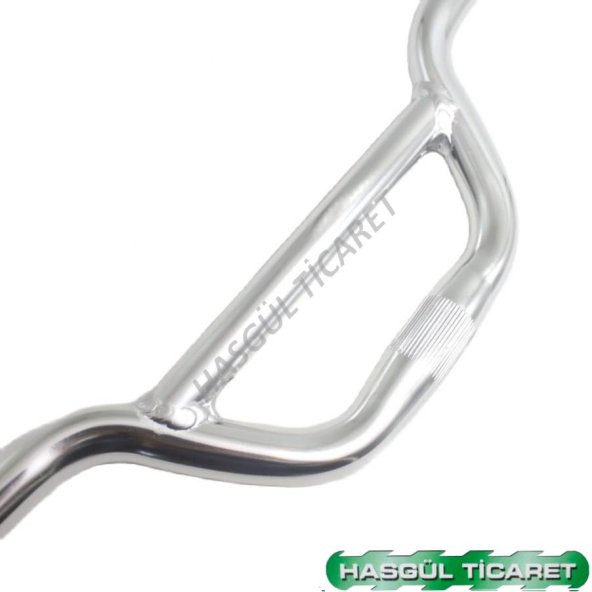 Hsgl Bisiklet Aluminyum Atkılı Krom Gidon 60 cm - 2