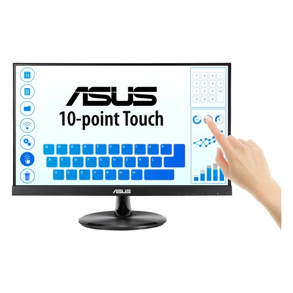 Asus VT229H 21.5" 60Hz 5Ms VGA+HDMI FullHD IPS Touch Vesa Monitör