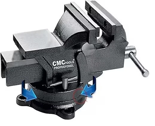 Cmc 150mm Dönerli Tezgah Mengene 6893