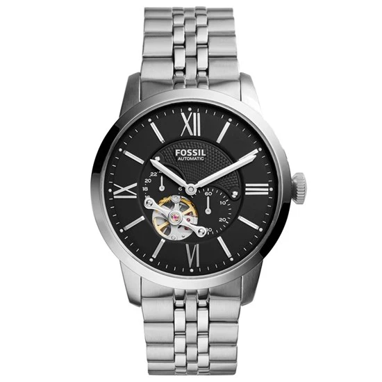 Fossil FME3107 Otomatik Çelik Gri İskelet Kadran 44 mm Erkek Kol Saati