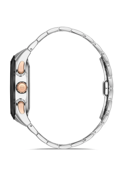 Hislon Ms109t-11sr Quartz Çelik Rose/Gri 44 mm Erkek Kol Saati AYNI GÜN KARGO - 2