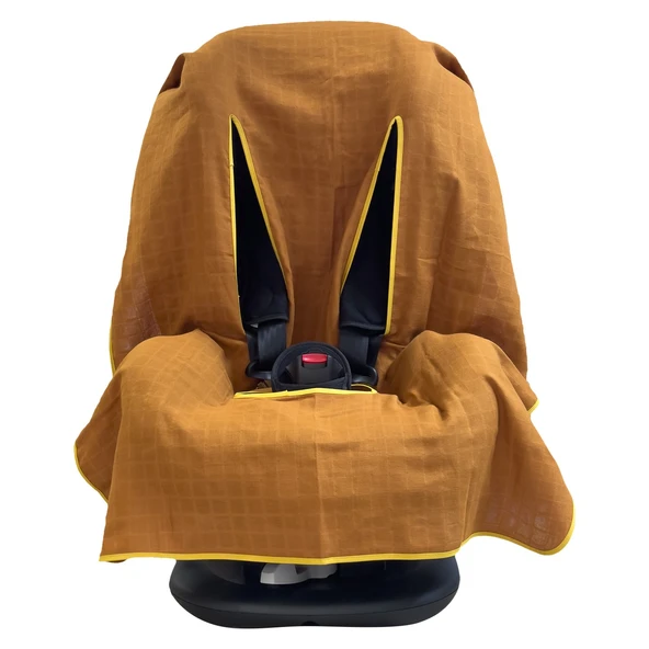 Ezh Collection Bebek Müslin Oto Koltuğu Kılıfı 4010