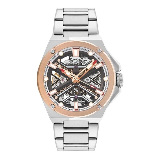 Slazenger SL.09.2264.1.03 Otomatik Çelik Gri 44 mm Erkek Kol Saati
