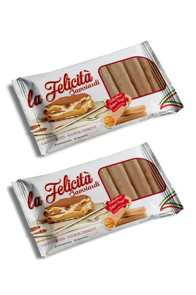 La Felicita Kedi Dili Bisküvi 200 gr X 2 Adet