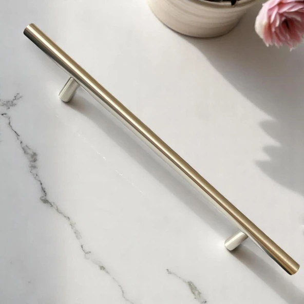 Boy Kulp İnox 192 mm Kulp Mobilya Mutfak Dolabı Çekmece Dolap Kapak Kulpu Kulbu Metal Kulpları - 5
