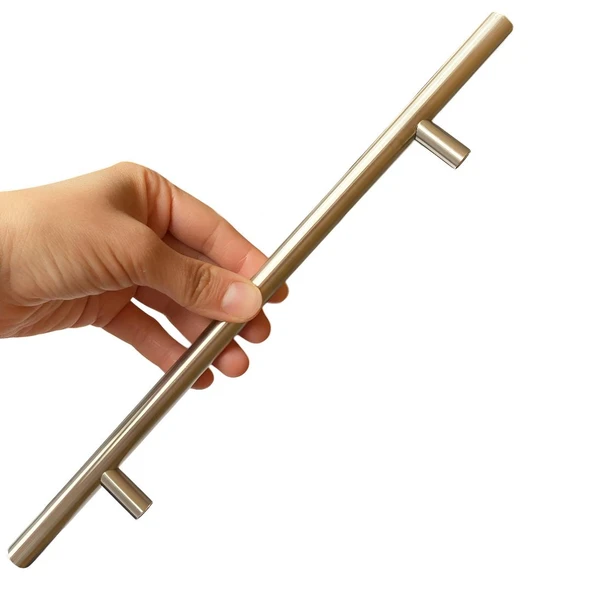 Boy Kulp İnox 192 mm Kulp Mobilya Mutfak Dolabı Çekmece Dolap Kapak Kulpu Kulbu Metal Kulpları - 3