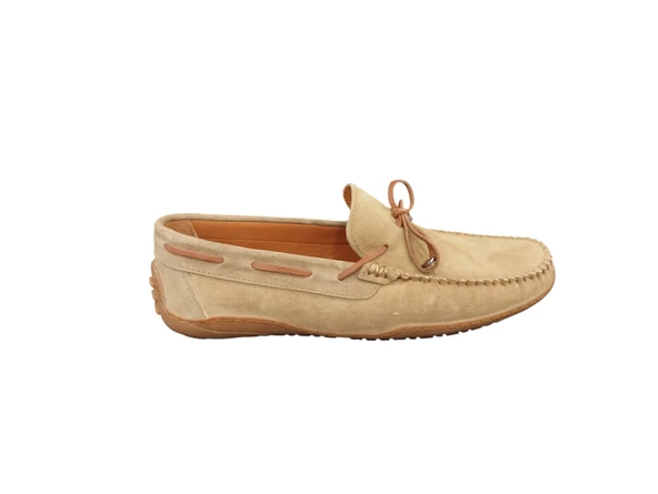 Marco Branchini 061001M İç Dış Hakiki Nubuk Deri Fiyonk Detaylı Günlük Erkek Loafer Ayakkabı - 9