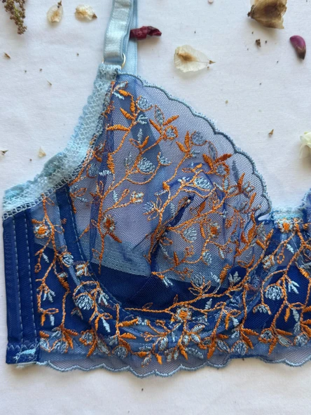 LOVE SECRET Dantelli Sütyen Bralet takımı sütyen ve tanga kadın iç çamaşır takımı - 3