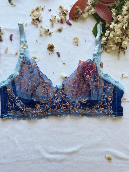 LOVE SECRET Dantelli Sütyen Bralet takımı sütyen ve tanga kadın iç çamaşır takımı - 2