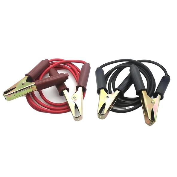 2 Metre 16mm² Kalınlık 6V/12/24V 600 Amper Akü Takviye Kablosu Araç Araba Oto Akümülatör Sarj Şarj - 3