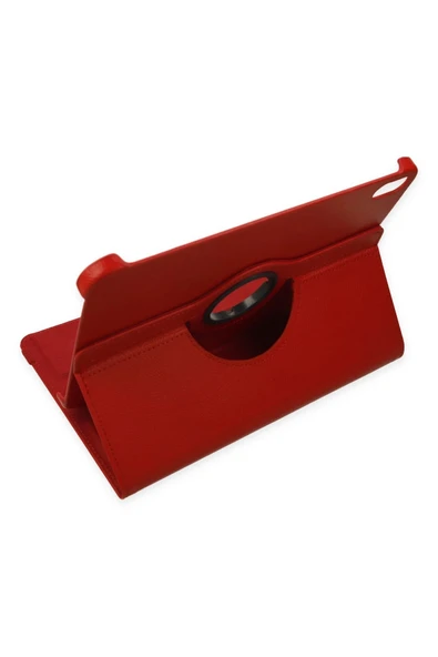 iPad 2022 10.9 (10.nesil) Uyumlu Premium 360 Döner Tablet Deri Kılıf - 3