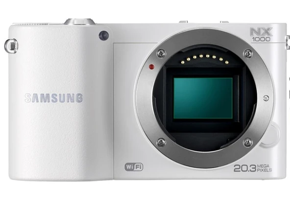 Samsung NX1000 + 18-55mm Lens Aynasız Fotoğraf Makinesi HASARLI BOZUK