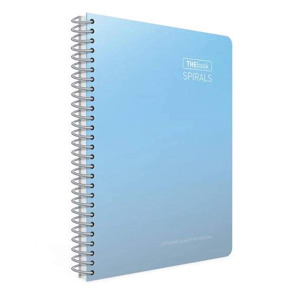 Gıpta Thebook Spirals A4 200 Yaprak Sert Kapak Spiralli Defter Kareli (6070) - 3