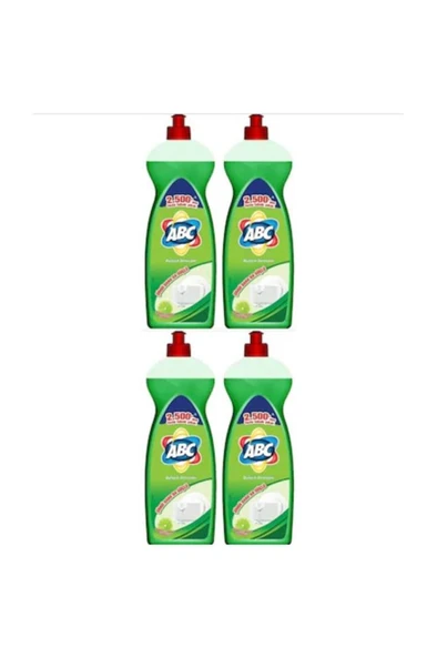 ABC Bulaşık Deterjanı Misket Limonu 670 ml x 4 Adet