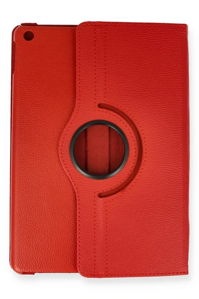 iPad Pro 13 (2024) Uyumlu Premium 360 Döner Tablet Deri Kılıf - 5