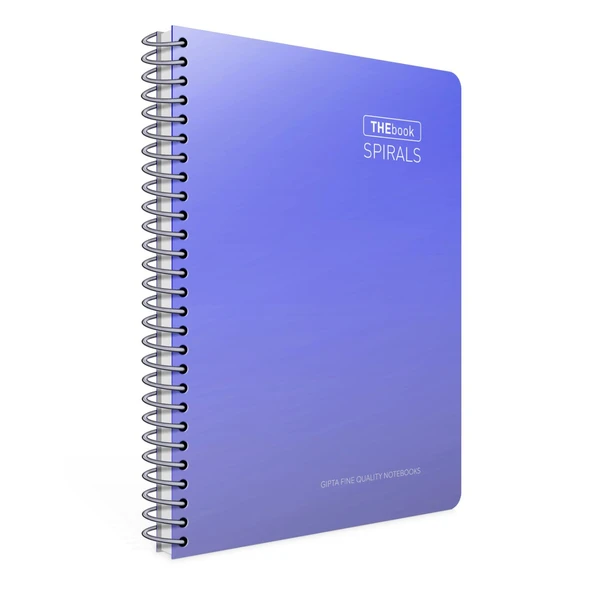 Gıpta Thebook Spirals A4 200 Yaprak Sert Kapak Spiralli Defter Kareli (6070) - 4