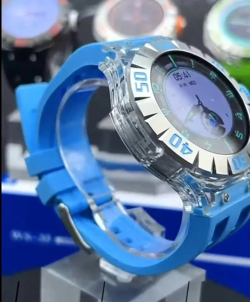 Serreha Wısme Ws-35 Akıllı Saat, Amoled Ekran -Çok Renkli