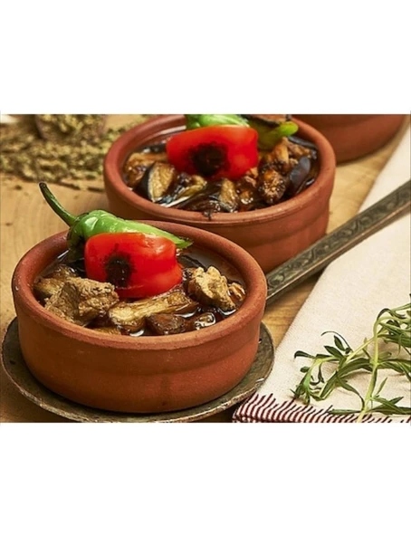 Elizi Çömlekleri Toprak Güveç Sırlı 6'lı 280 ml - 3