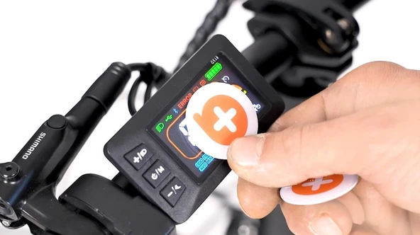 Alba Fold F Premium Katlanır Elektrikli Bisiklet Lacivert Nfc-Zırhlı Lastik 48v 10,4 Ah Batarya - Resim 2