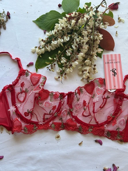 LOVE SECRET Dantelli Sütyen Bralet Takım(Sütyen&Tanga) Kadın İç Giyim - 2