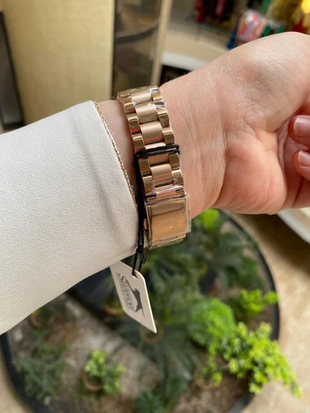 Slazenger SL.09.2142.3.04 Çelik Rose Gold Füme Kadran 34 mm Kadın Kol Saati - Resim 4