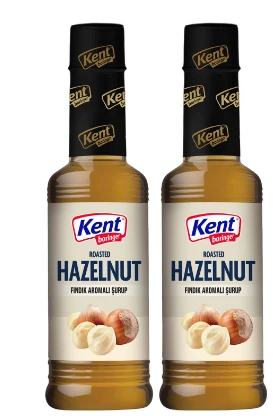 Kentcafe 355 ml Fındıklı Kahve Şurubu 2'li set
