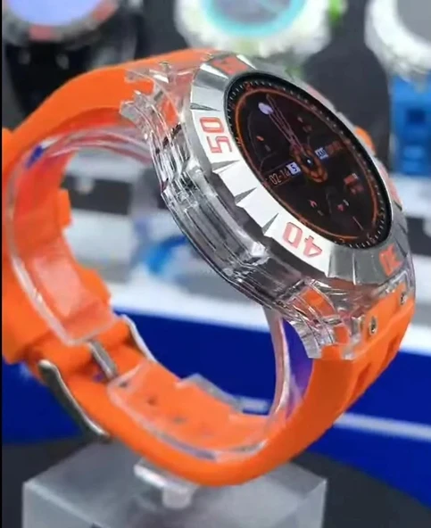 Serreha Wısme Ws-35 Akıllı Saat, Amoled Ekran -Çok Renkli