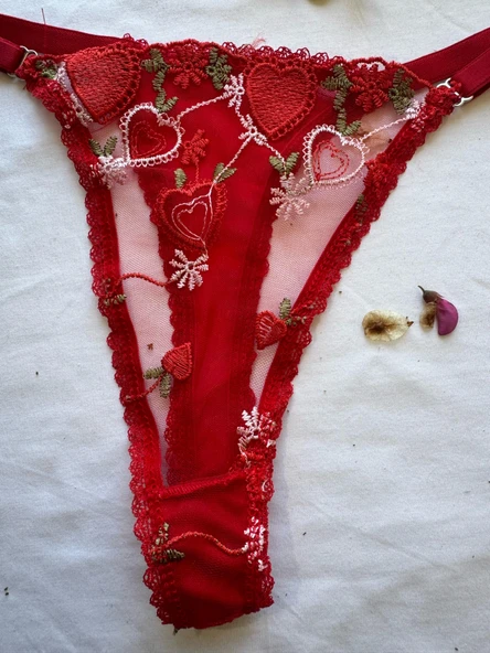 LOVE SECRET Dantelli Sütyen Bralet Takım(Sütyen&Tanga) Kadın İç Giyim - 4