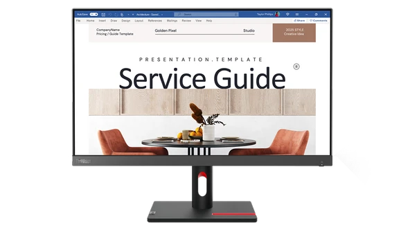 Lenovo Thinkvision S24I-30 63DEKAT3TK 23.8" 4 Ms 100 Hz Full Hd IPS Hdmı+Vga Vesa Monitör