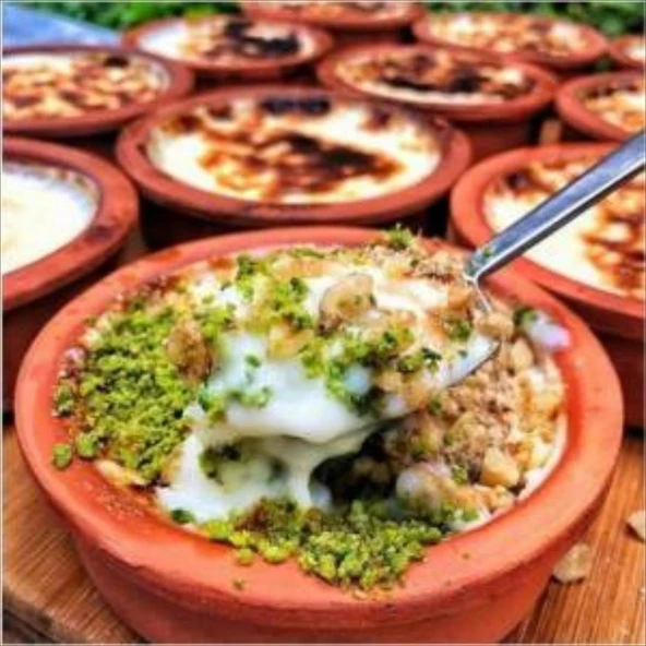 Elizi Çömlekleri Toprak Güveç Sırlı 6'lı 280 ml - 2