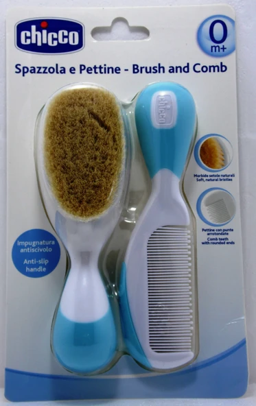 Chicco Fırça Tarak Seti Mavi