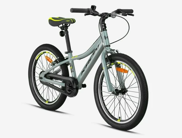 Kron XC 50 20 Jant Vitessiz V-Fren Alüminyum Çocuk Bisikleti Turkuaz Nardo Gri Sarı Denge Tekerli