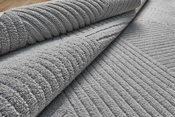 Gümüşsuyu Halı Deco Geo 80010 Gri 160x230 - 2