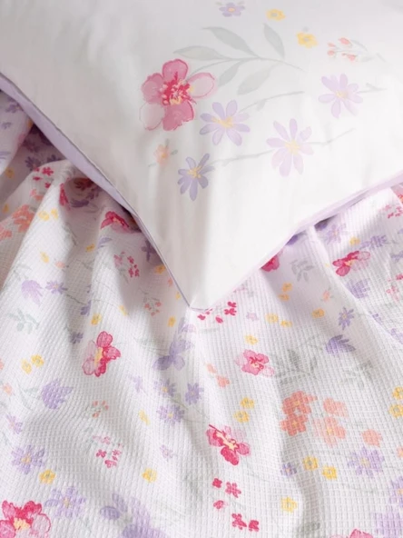 Cotton Box Estiva Çift Kişilik Pike Takımı Winsome Lila - 2