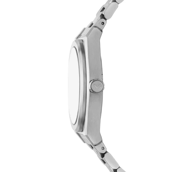 Emporio Armani AR11620 Quartz Çelik Gri Mavi Kadran 41 mm Erkek Kol Saati - 3