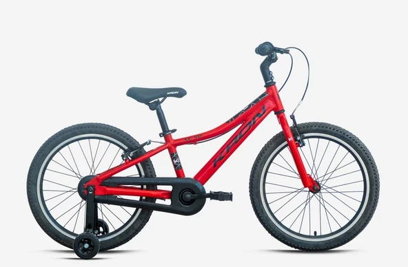 Kron XC 50 20 Jant Vitessiz V-Fren Alüminyum Çocuk Bisikleti Kırmızı Denge Tekerli