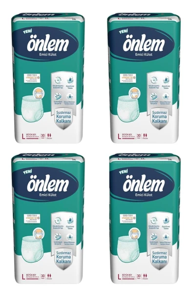 Önlem Emici Külot Large Büyük 120 Adet Külot Hasta Bezi