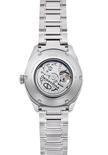 Orient Star RE-BY0004A00B Otomatik Çelik Gri Open Heart Mavi Kadran Safir Kristal 40 mm Erkek Kol Saati - 2